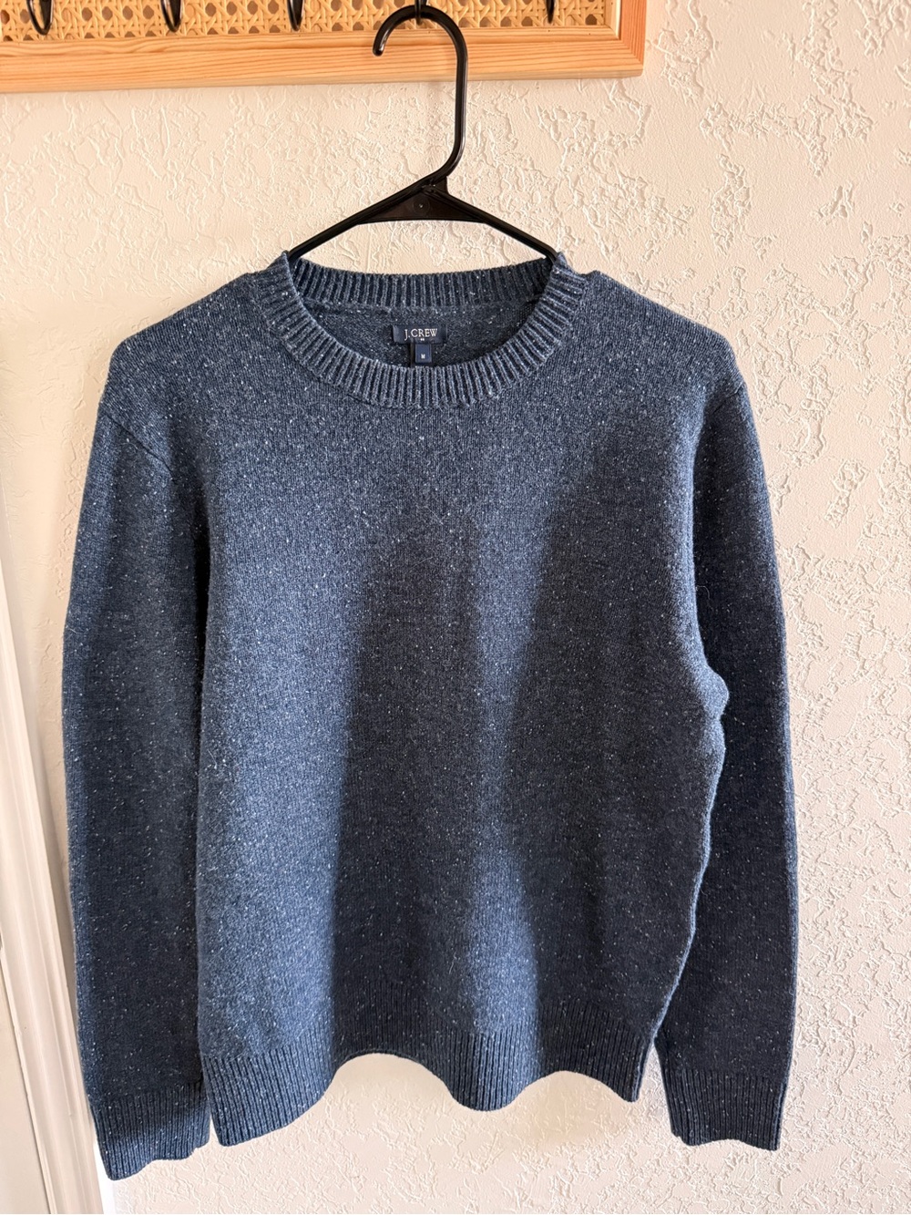 J.Crew Donegal Lambswool Elbow Patch Sweater 2013